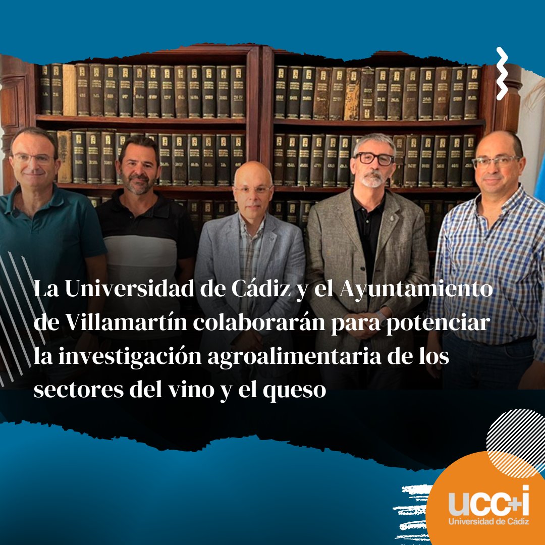 La Universidad de Cádiz y el Ayuntamiento de Villamartín colaborarán para potenciar la investigación agroalimentaria de los sectores del vino y del queso