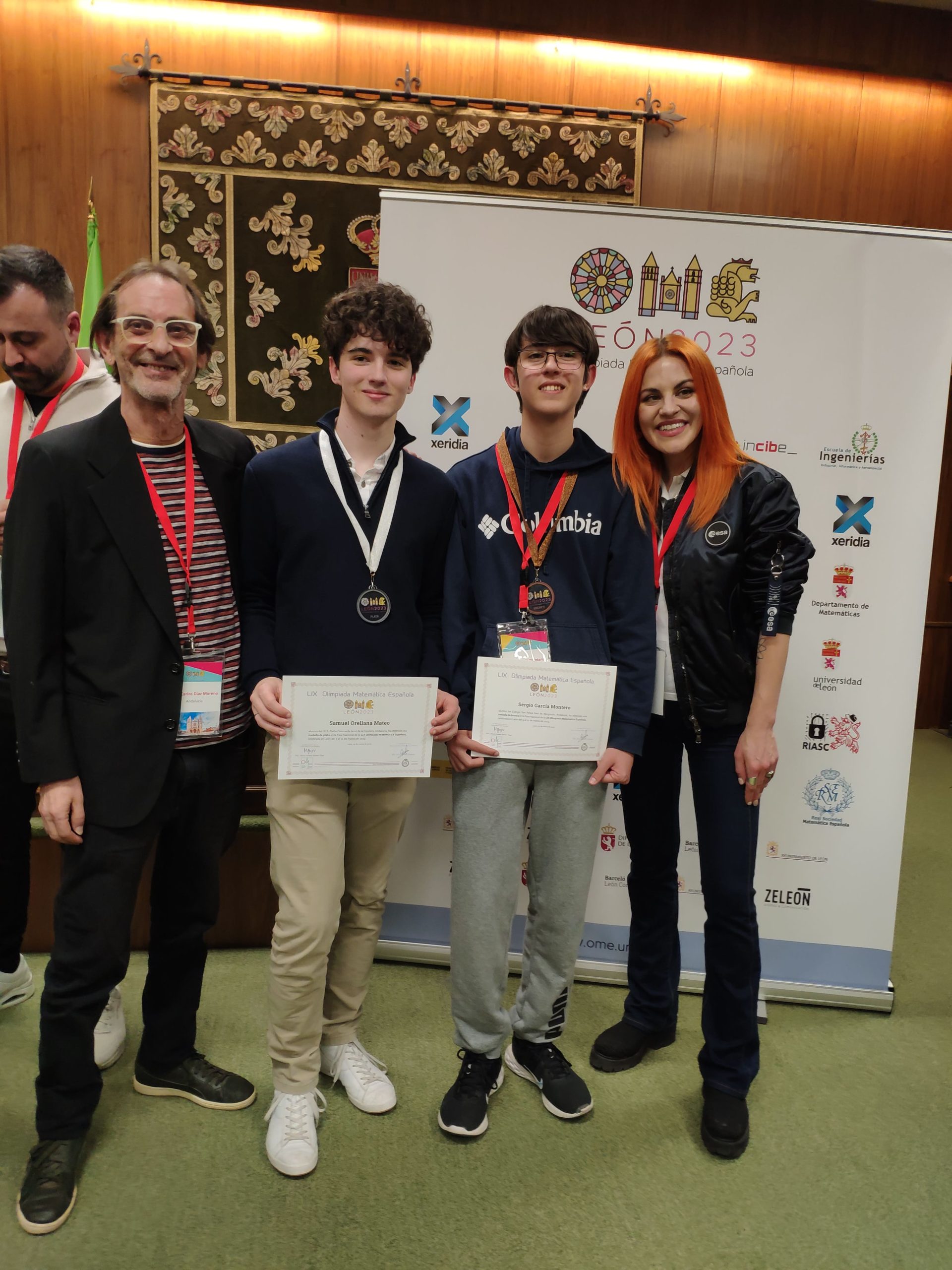 Premios en la Olimpiada Matemática Española