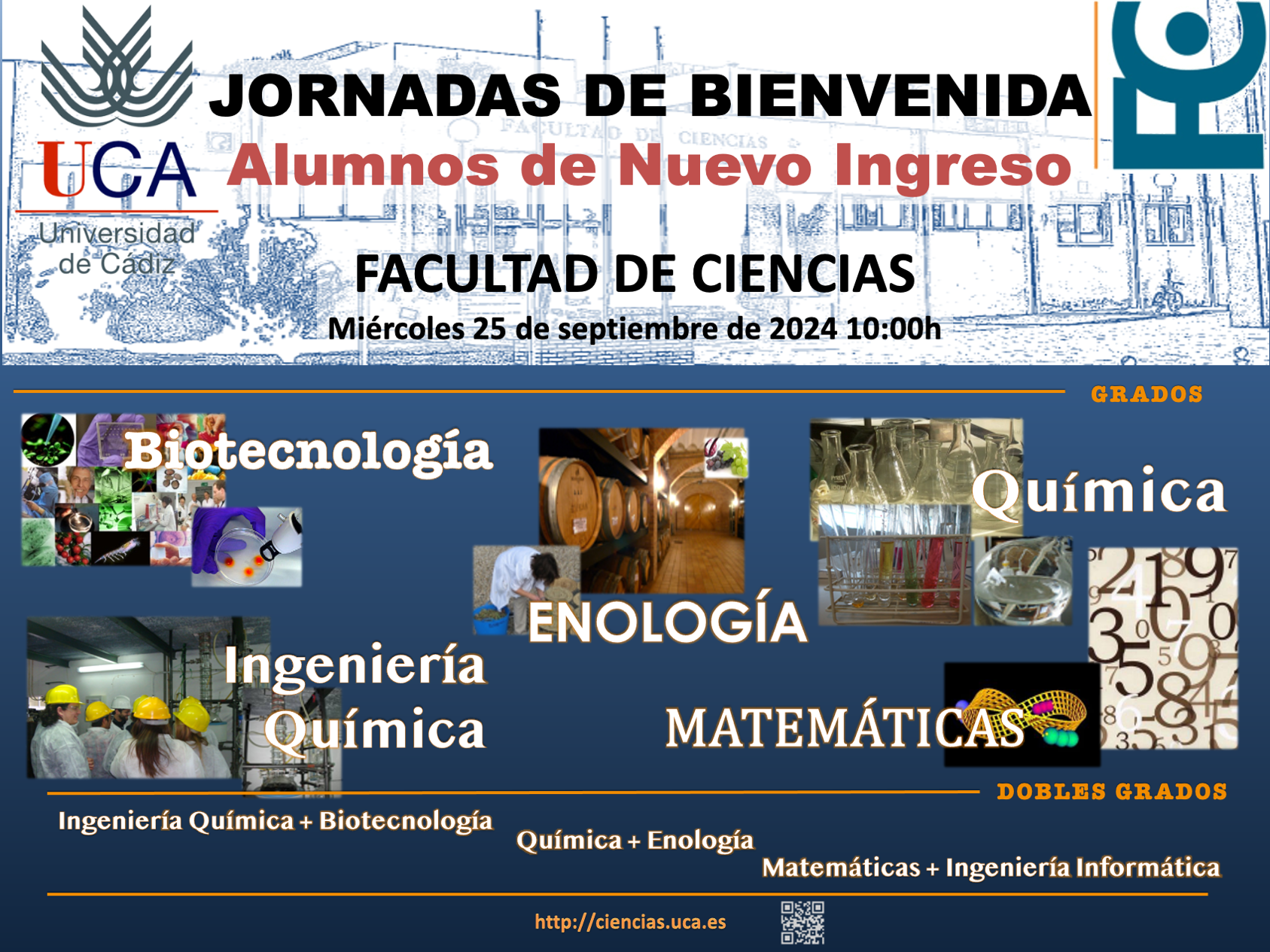 Jornadas de Bienvenida Alumnos Nuevo Ingreso 2024/2025