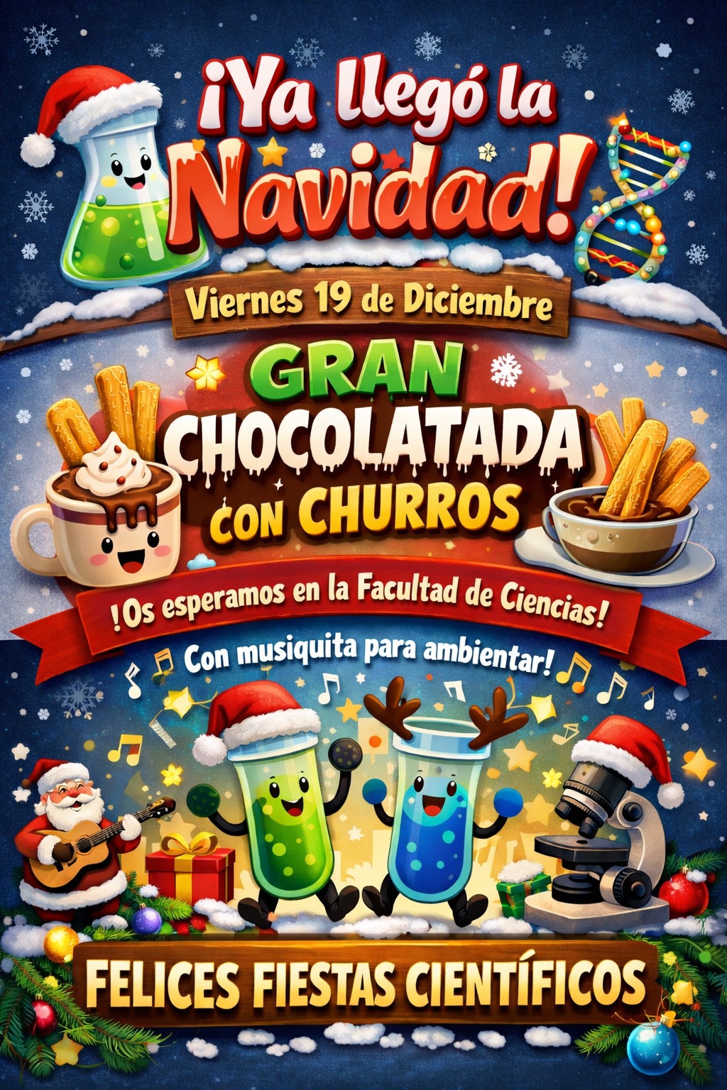 GRAN CHOCOLATADA CON CHURROS