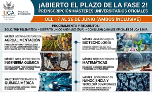 Másteres Oficiales de la Universidad de Cádiz