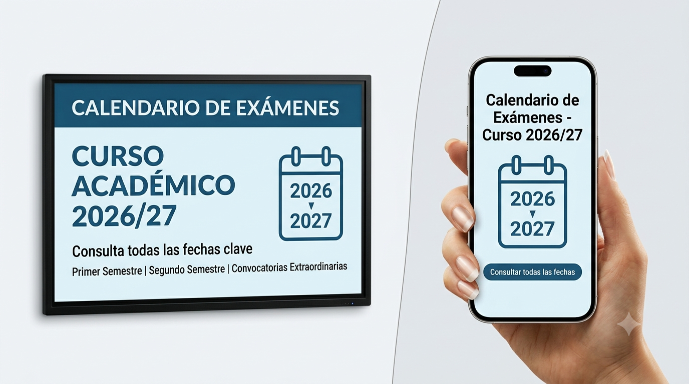 Calendario de exámenes 202526